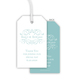 Ornate Scroll Hanging Gift Tags with Organza Bags Image 7 of 9